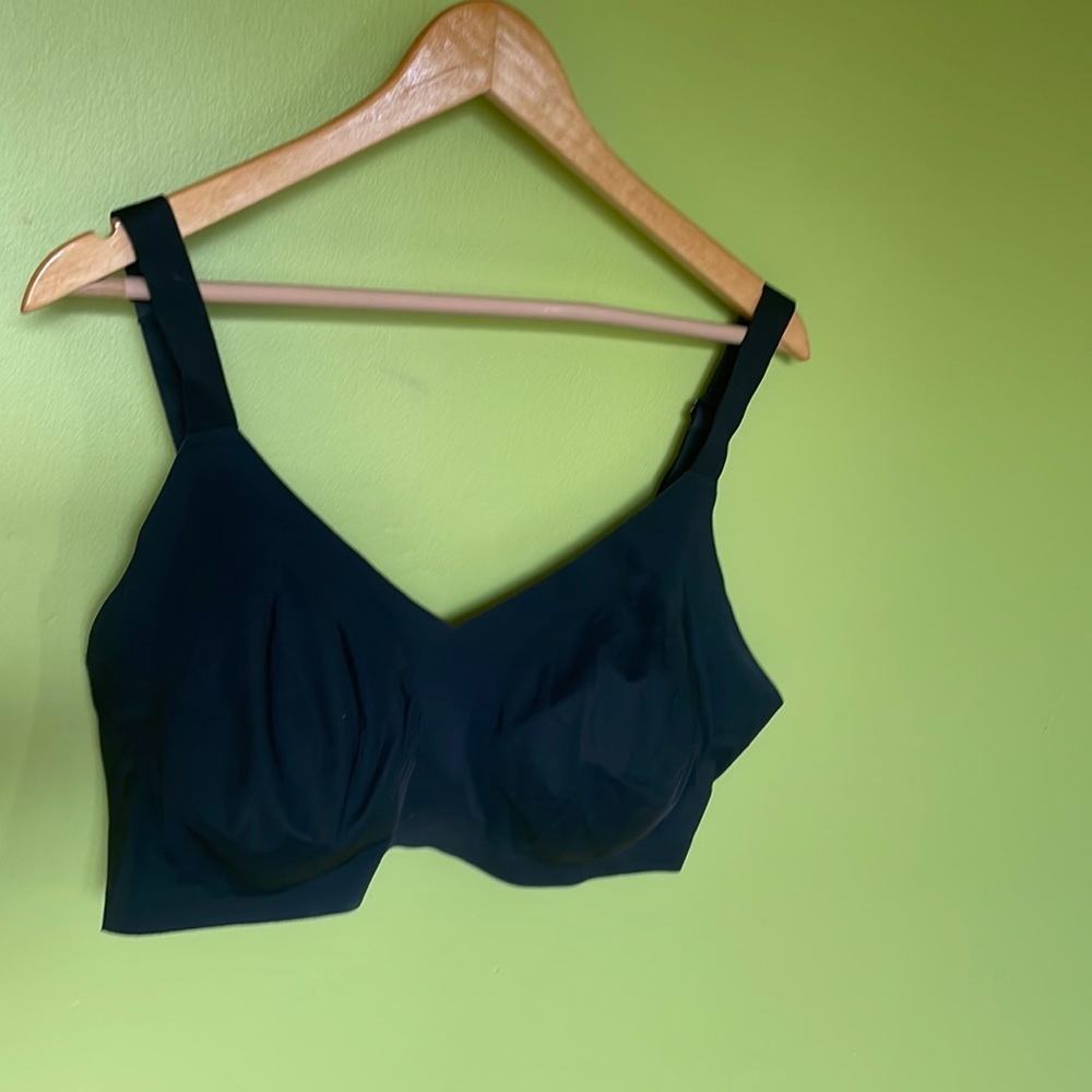 Knix black wingwoman bra size 8+